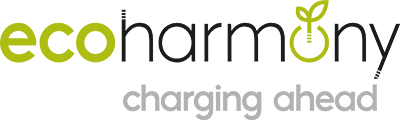 EcoHarmony Logo Strapline colour