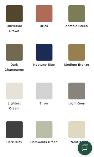Free Colour Sample Card – Simpson & Partners EV Chargers
