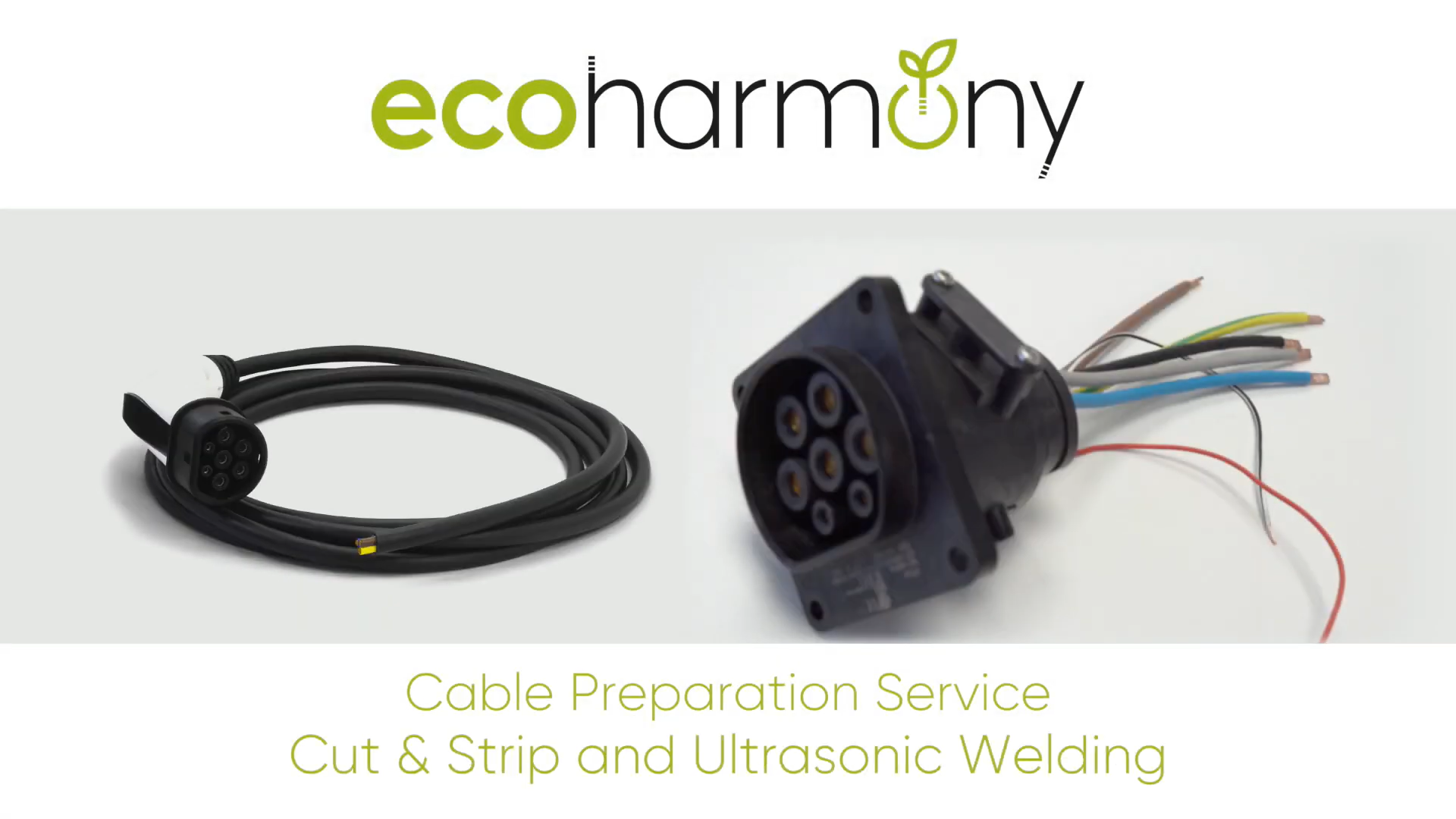 Load video: Cable Cut &amp; Strip and Ultrasonic Welding Service from Ecoharmony Ltd