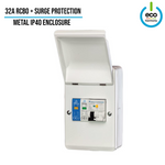 RCBO + Surge Protection - Fitted Consumer Unit IP40