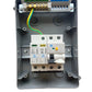 RCBO + Surge Protection - Fitted Consumer Unit IP65