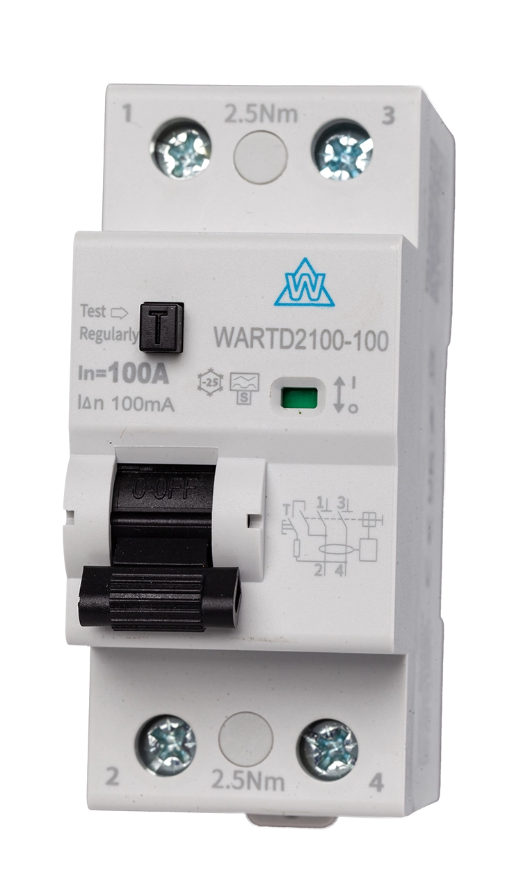 2 Pole RCD, DIN mountable