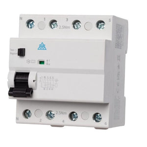 Type A RCDs – 30 mA 2‑Pole & 4‑Pole | WAR Series