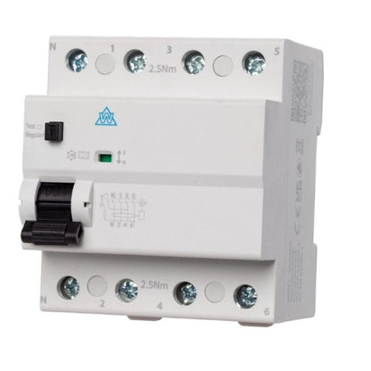 WAR Series Time-Delay Type A RCDs (100 mA)