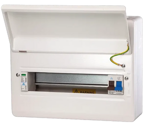 WCED SPD Metal Consumer Units - Main switch + SPD