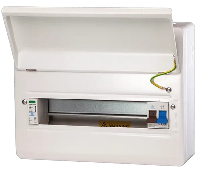 WCED SPD Metal Consumer Units - Main switch + SPD