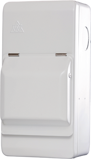 Robust Metal IP40 Enclosures — empty, ready for DIN-rail switchgear, RCBOs, MCBS or EV charging gear