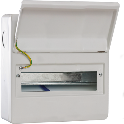 Robust Metal IP40 Enclosures — empty, ready for DIN-rail switchgear, RCBOs, MCBS or EV charging gear