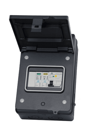 IP65 Metal EV Consumer Unit – RCBO, MCB & Surge Protection