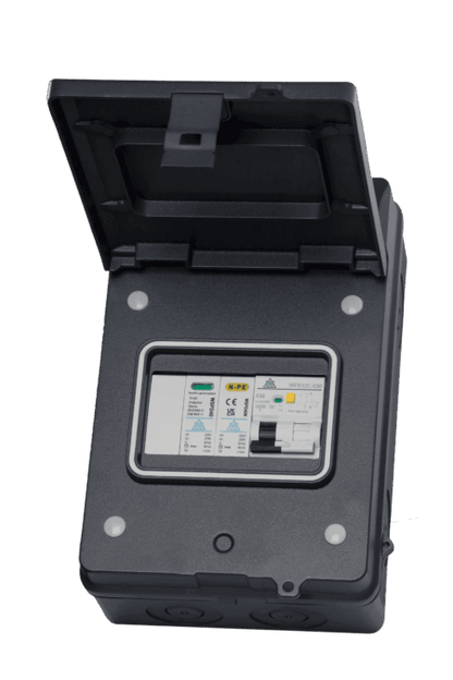 IP65 Metal EV Consumer Unit – RCBO, MCB & Surge Protection