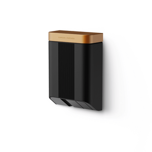 Simpson & Partners Home Plus 7 kW EV charger with black front and bronze lid wall mounted smart home charging unit