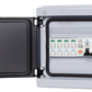 IP65 Weatherproof 3-Phase Consumer Unit – RCBO + Surge Protection | Outdoor EV Charger Board