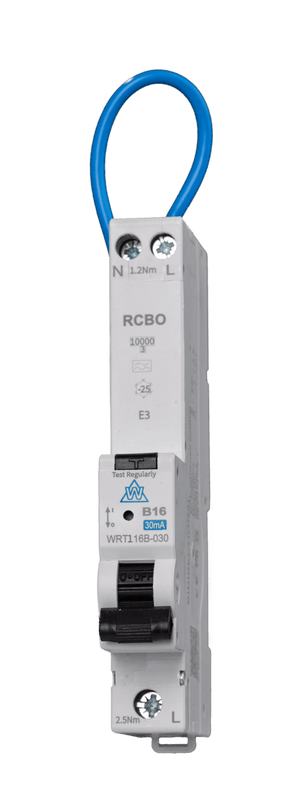WCED 1-Pole 10kA RCBO for TPN Distribution Board