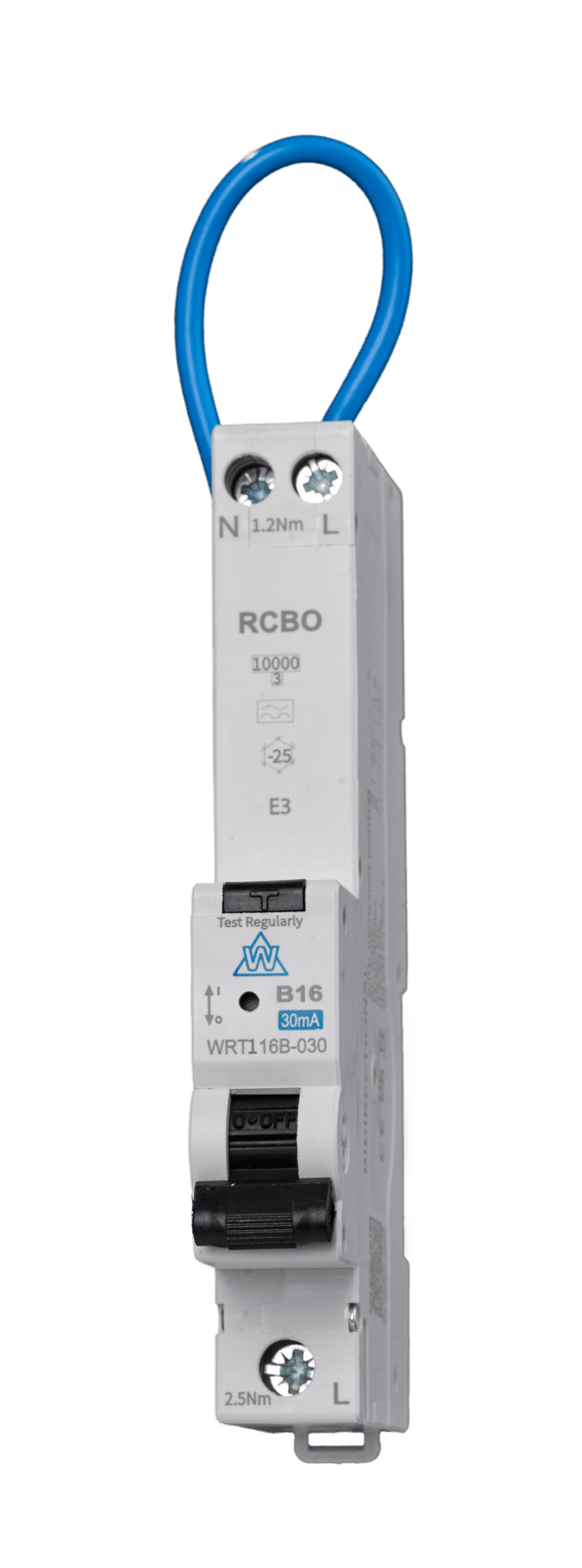 WCED 1-Pole 10kA RCBO for TPN Distribution Board