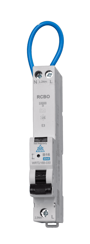 1 Pole 10kA RCBO's for TPD Distribution Boards