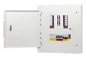 WCED 3-Phase TPN Distribution Board with 125A 4-Pole Main Switch and Type 2 SPD