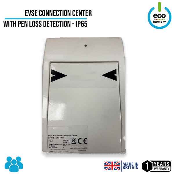 EVSE Connection Centre with PEN Loss detection - IP65