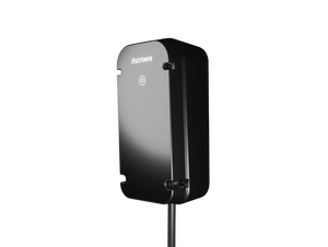 FastAmps Alpha7 wall-mounted Type 2 EV charging unit isolated studio image