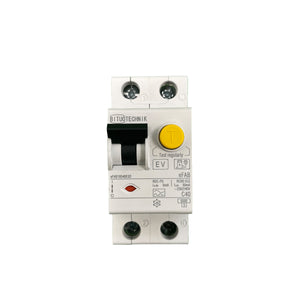 Bituo Technik Type EV RCBO - RCBO+ 6mA, 30mA pulsating DC-sensitive + 6mA RCD-PD