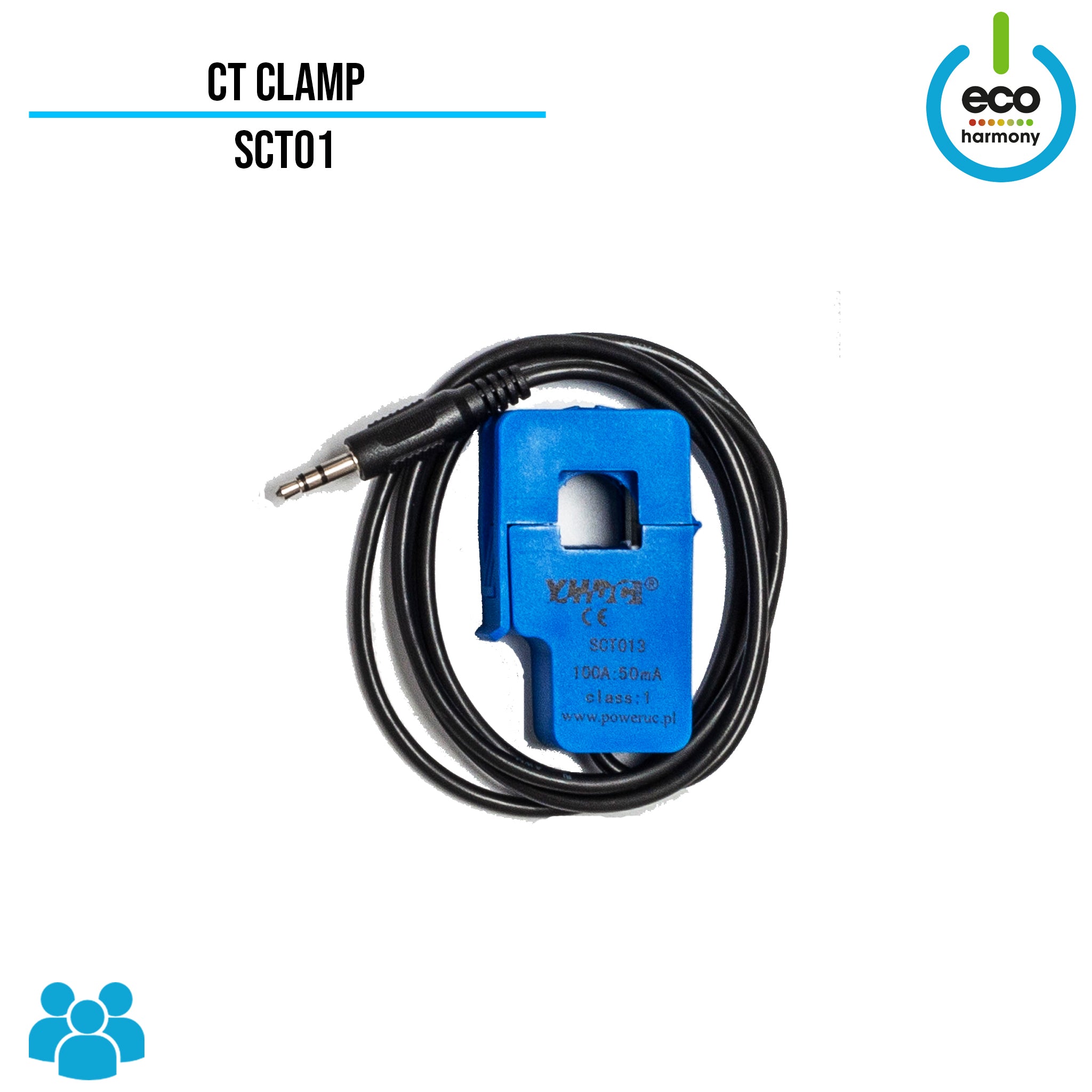 Split Core CT Clamp - For use with Ecoharmony Supply Optimisation Prod