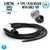 5 Metre Tethered Cable Type 1 32A Female EV Plug + Lead (1-Phase) Used+ Type 1 EV Plug Holder with Cable Tidy