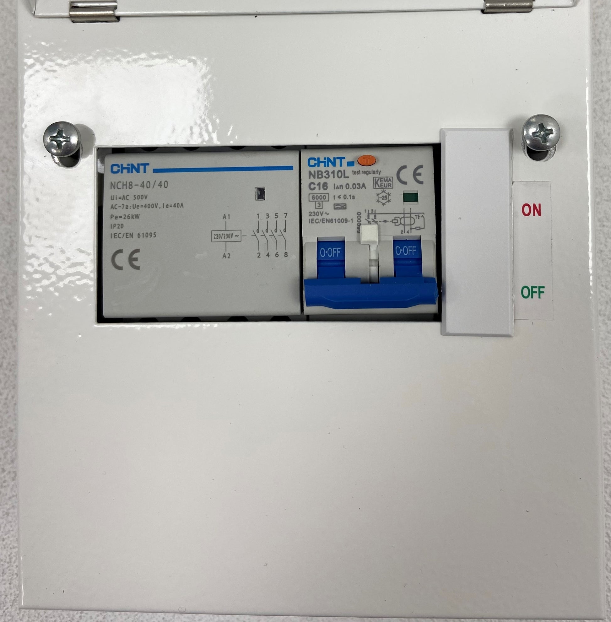 EVSE Connection Centre with PEN Loss detection - IP30