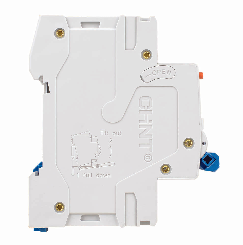 CHINT RCBO Type A RCCB, Type C MCB, 30mA pulsating DC-sensitive (16A or 32A, 2 Pole or 4 Pole Variants Available)