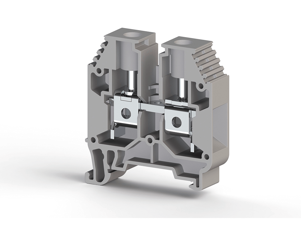 Din Rail Mountable Terminal Blocks (Live, Neutral, Earth)