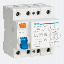 Chint 63A 4-Pole (3 phase + Neutral) 30mA Type B RCD