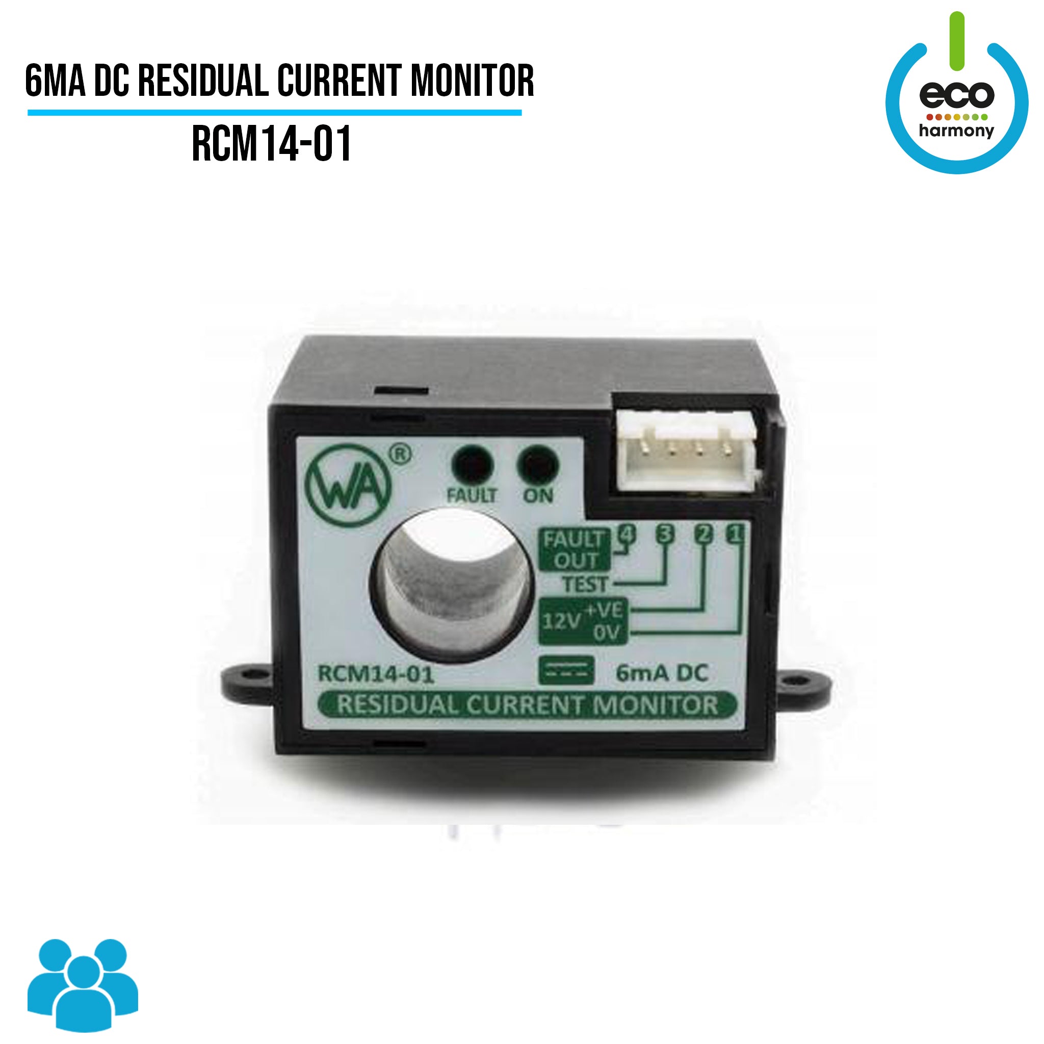 6mA DC Residual Current Monitor - RCM14-01